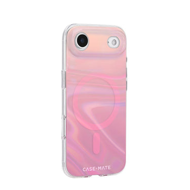 Case-Mate Peach Bubble MagSafe Case for iPhone Air - Iridescent